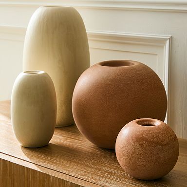 Orange Vases