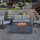 Rutland Rectangle Steel Fire Pit Table (42"&ndash;70")