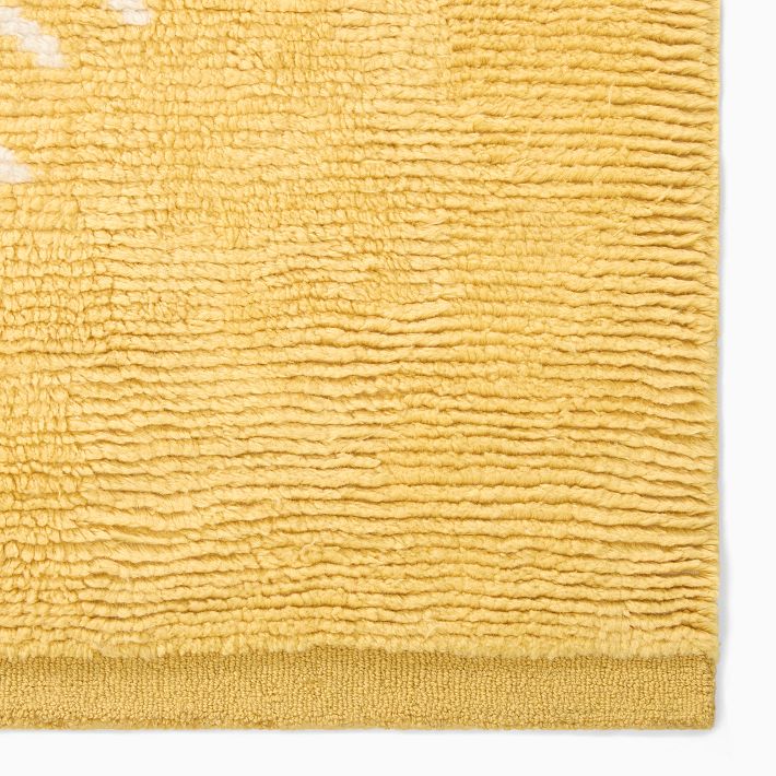 Sunshine Shag Rug – 100% Wool, Hand Tufted | West Elm