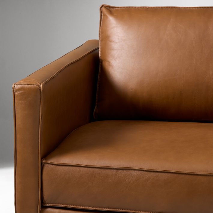 Axel Leather Sofa (76