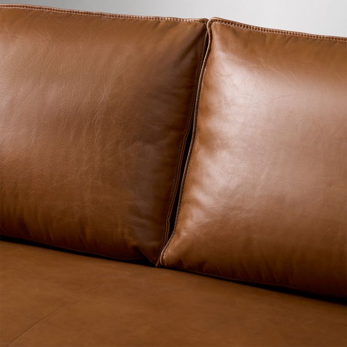 Axel Leather Sofa (76