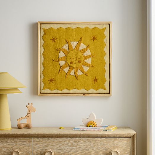 Sun Felt Wall Art by West Elm