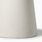 Concrete Pedestal Indoor/Outdoor Round Side Table (18"&ndash;24")