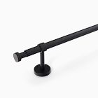 Low Profile Adjustable Curtain Rod