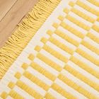 Woven Stripe Wool Rug