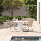 Concrete Indoor/Outdoor Pedestal Round Dining Table (32"&ndash;60")