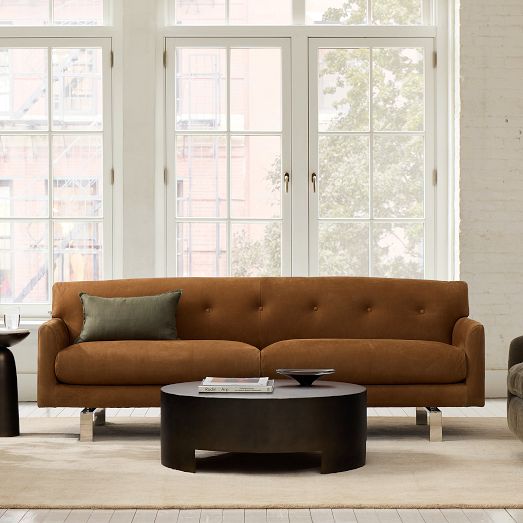 Drake Leather Sofa (76