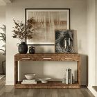 Finlo Burled Entryway Wood Console (60")