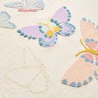 Flying Butterfly Wool Rug