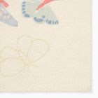 Flying Butterfly Wool Rug