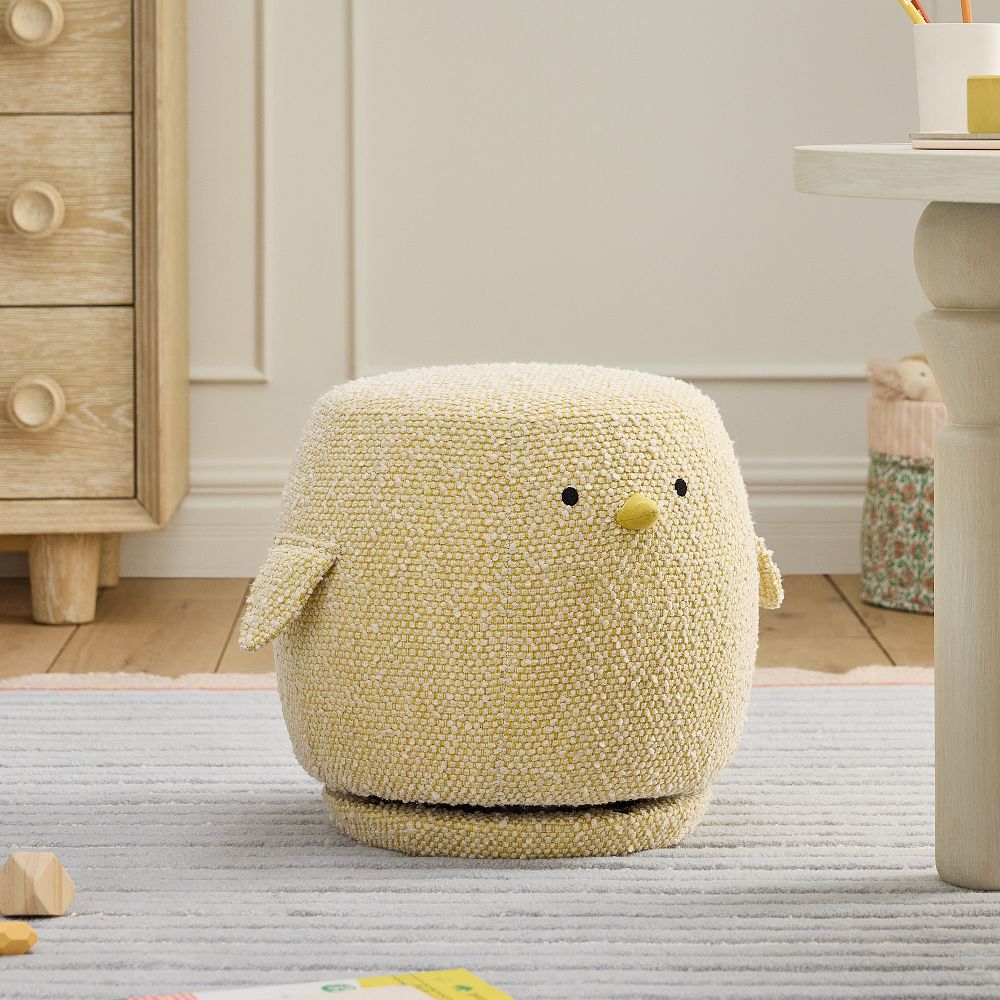 Chick Swivel Ottoman by West Elm