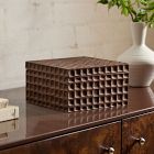 Nadia Carved Wood Box