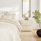 Metal Framed Long Rectangle Wall Mirror