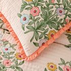 Pink Chicken Floral Quilt &amp; Shams