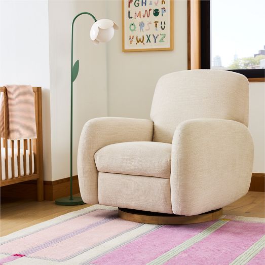 Elora Manual & Power Swivel Glider Recliner by West Elm