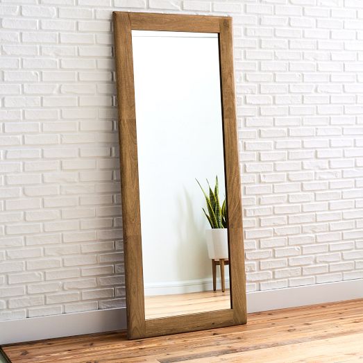 Anton Wood Floor Mirror by West Elm