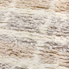 Grid Plaid Shag Rug