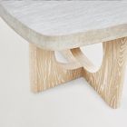 Taliferro Travertine Coffee Table (48")