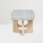 Taliferro Travertine Coffee Table (48")