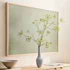 Faux Queen Anne's Lace Green/Ivory Branch