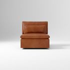 Open Box: Harmony Modular Armless Single - Saddle Leather Nut