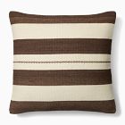 Broad Wool Stripe Pillow Cover