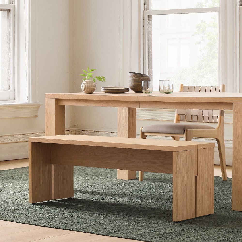 Cutler Dining Bench (50"-70") by West Elm