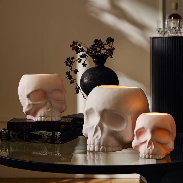 Skull Luminaires Candleholders | West Elm