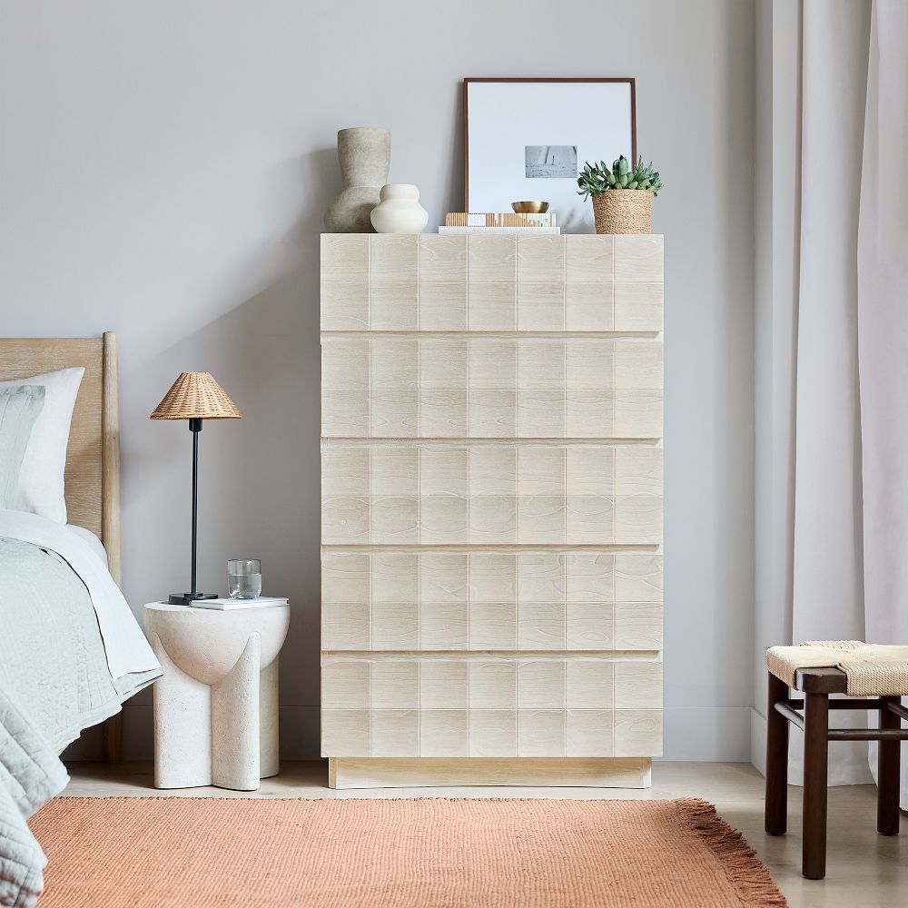 Luisa Carved 5-Drawer Dresser (38") by West Elm
