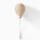 Pink Chicken Rattan Balloon Sconce (11")