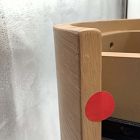 Open Box: Claremont Round Nightstand (15") - Blonde