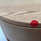 Open Box: Claremont Round Nightstand (15") - Blonde