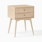 Open Box: Mid-Century Nightstand (18") - Cerused White
