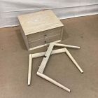 Open Box: Mid-Century Nightstand (18") - Cerused White