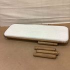 Open Box: Miles Bench - Twill Sand, Toasted Oak