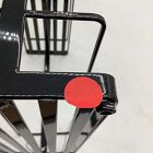 Open Box: Yamazaki Slim Rolling Storage Cart (15") - Black