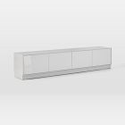 Open Box: Emilia Media Console (80") - Haze in Glossy Lacquer