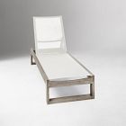 Portside Outdoor Textilene Chaise Lounge &amp; Syros Side Table (19") Set