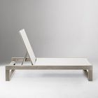 Portside Outdoor Textilene Chaise Lounge &amp; Syros Side Table (19") Set