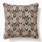 Embroidered Arrowhead Pillow Cover