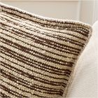 Striated Wool Pillow Cover