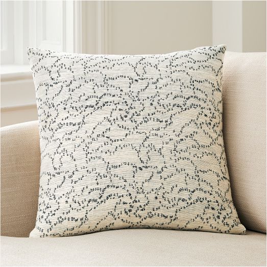 Abstract Woven Dots Pillow Cover by West Elm