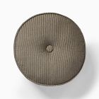 Corduroy Chenille Round Pillow