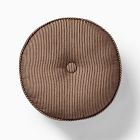 Corduroy Chenille Round Pillow