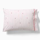 Ladybug Stripe Pillowcase Set