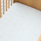 Star Stripe Cotton Crib Fitted Sheet Bundle (Set of 2)