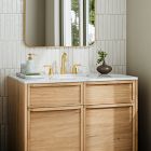 Hutchinson Oak Single Bathroom Vanity (36")