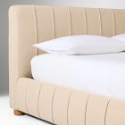 Claire Pleated Upholstered Bed
