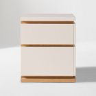 Kade Lacquer &amp; Wood Nightstand (22")