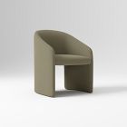 Open Box: Adler Dining Chair - Performance Velvet Dark Olive